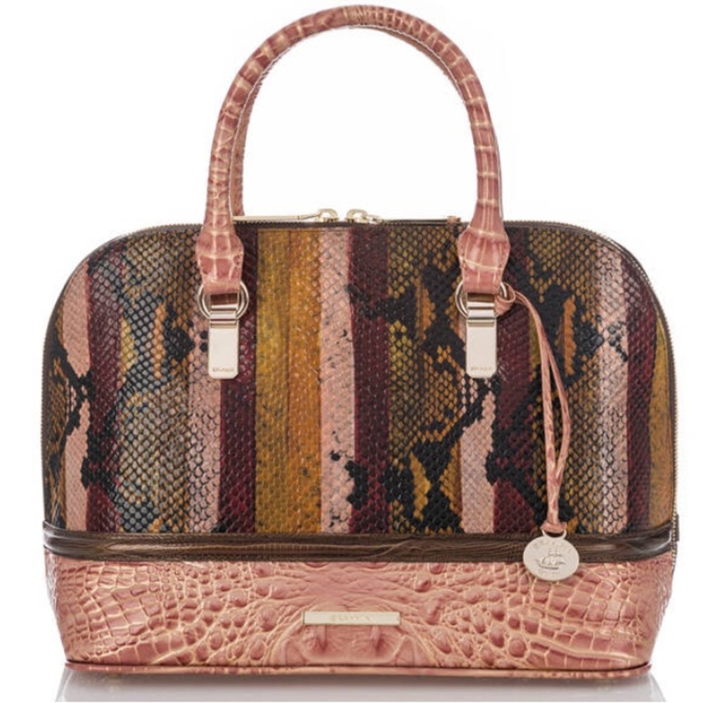 Brahmin Vivian Multi Miramar Small Satchel